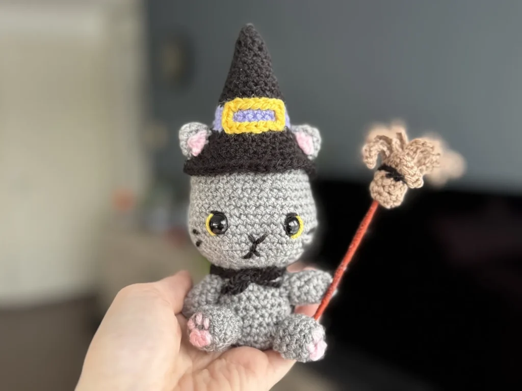 Halloween knuffeltje: Witch Cat